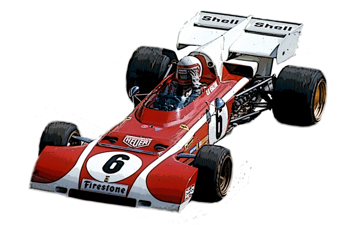 Ferrari 312 B2 Formula 1 British GP 1972 Jacky Ickx Or Clay Regazzoni ...